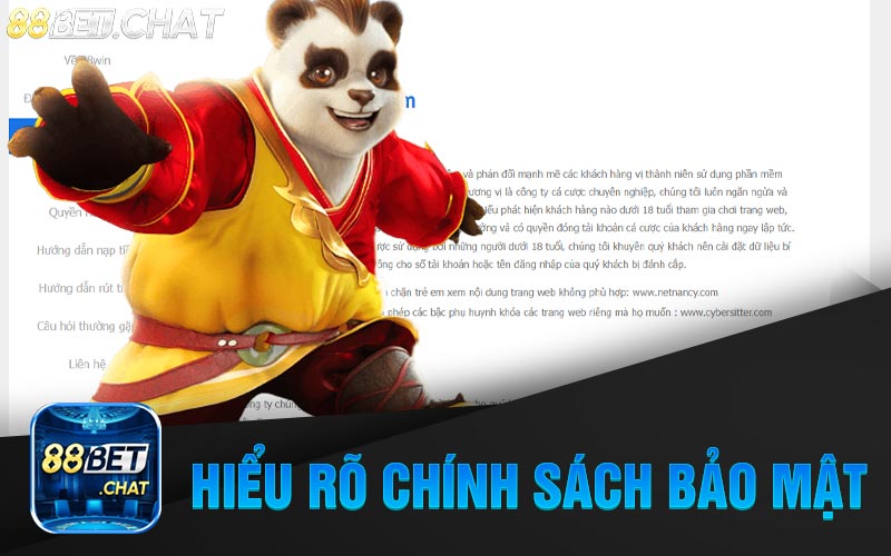 Hiểu Rõ Về Chính Sách Bảo Mật Tại Nhà Cái 88Bet