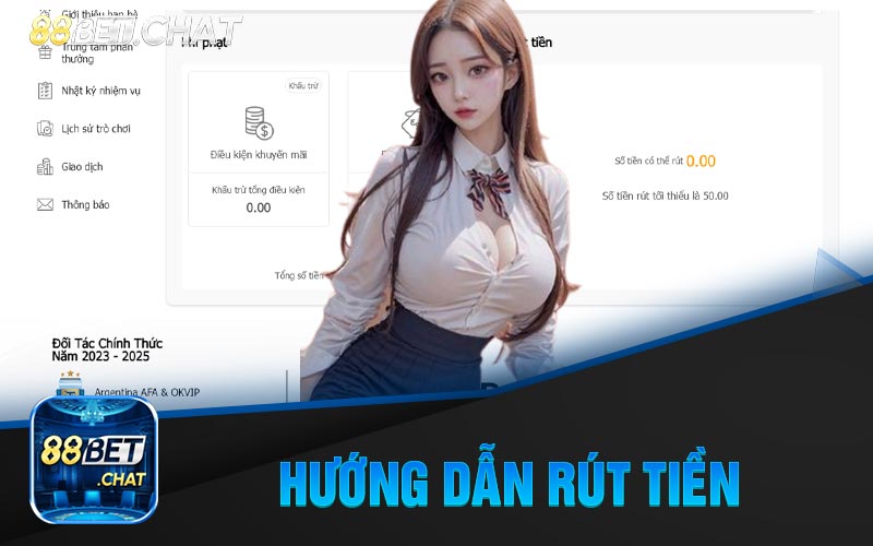 Hướng Dẫn Rút Tiền 88Bet